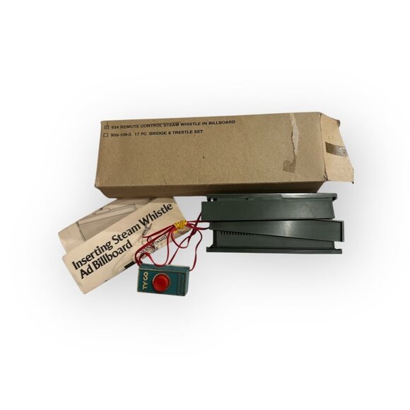 Tyco Prestomatic Steam Whistle Billboard Ad Insert Mechanism Vintage Collectible - Picture 11 of 13